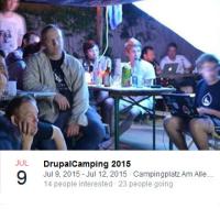 Drupalcamping Wolfsburg 2015 logo